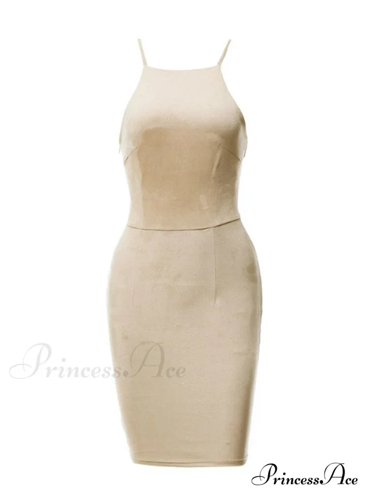 Slim Bodycon Club Wear Dress - Sleeveless