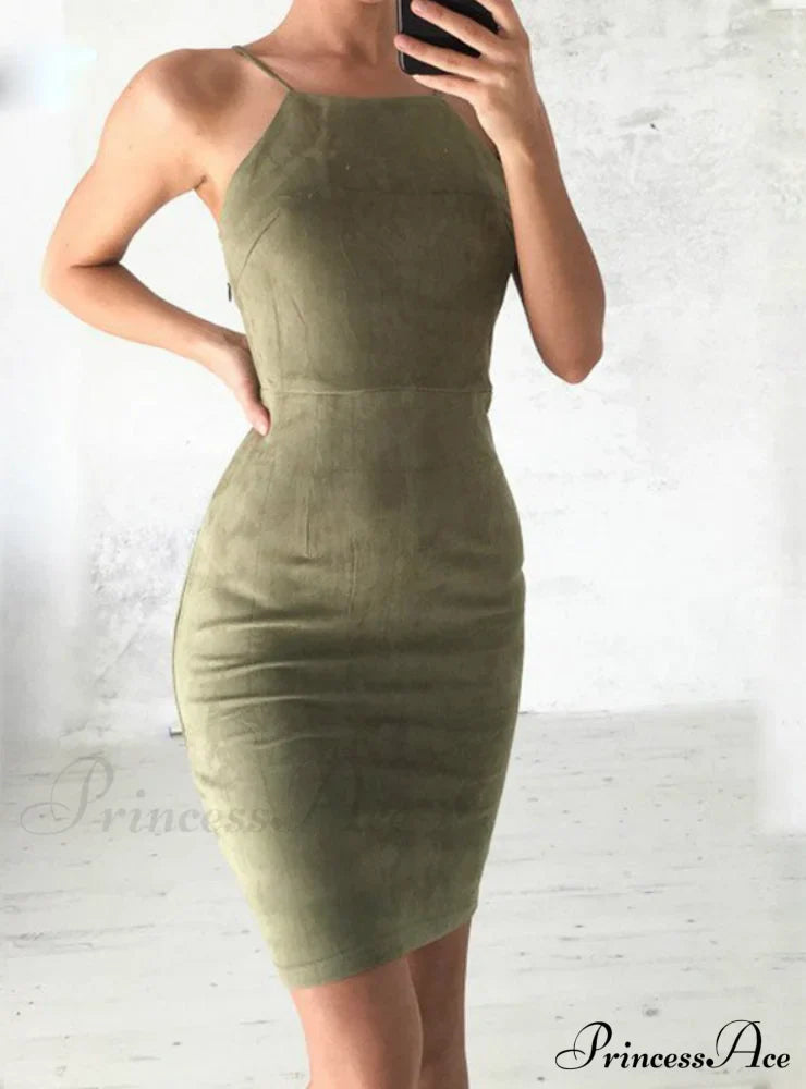 Slim Bodycon Club Wear Dress - Sleeveless