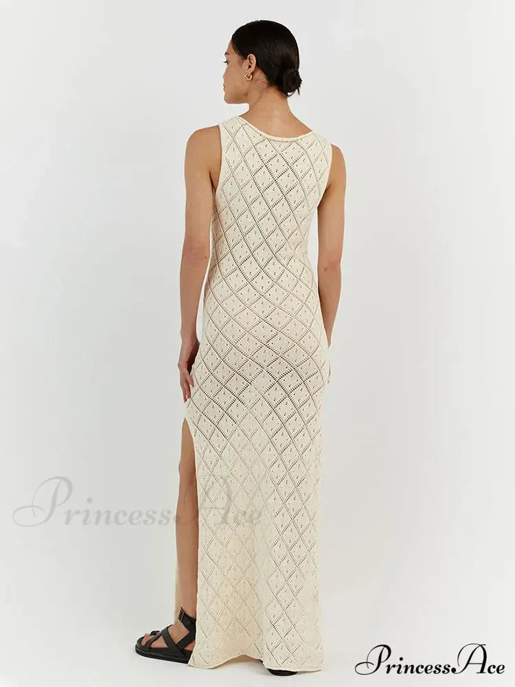 Slim Cocktail Off Shoulder Maxi Dress
