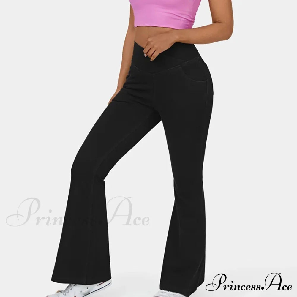 Slim Fit Pants Women On