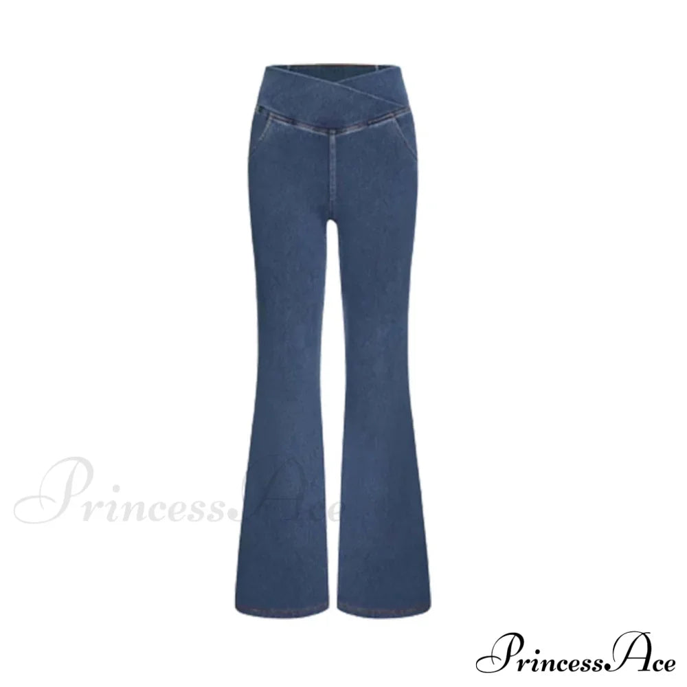 Slim Fit Pants Women On