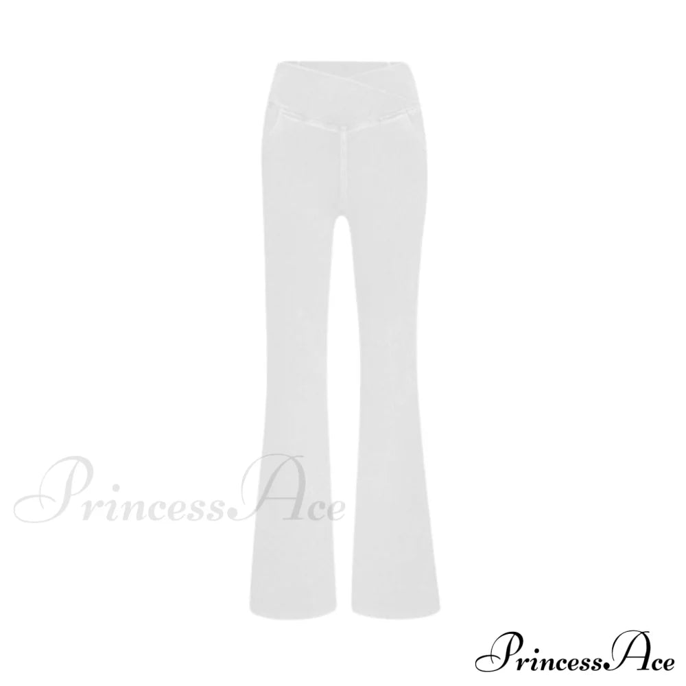 Slim Fit Pants Women On