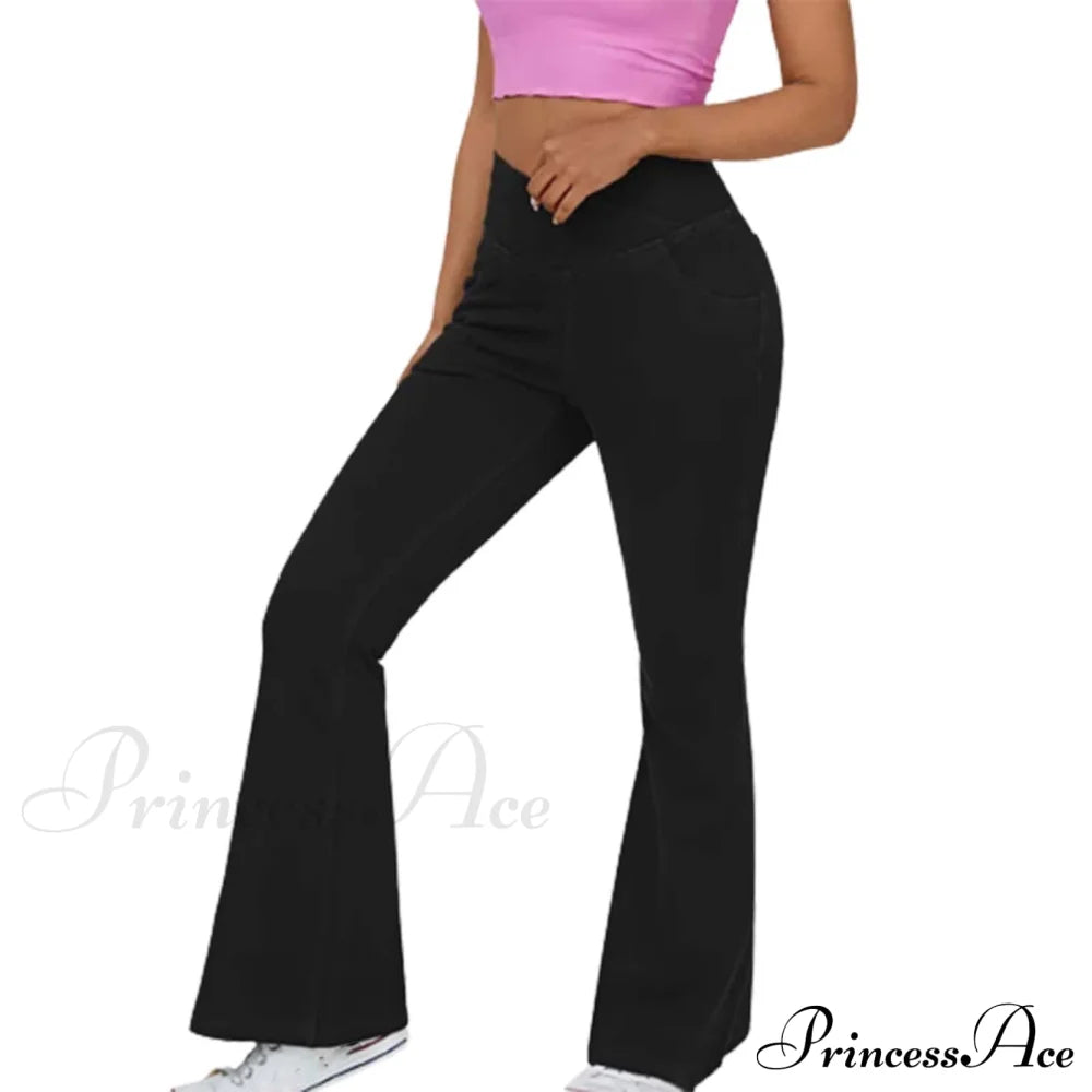 Slim Fit Pants Women On
