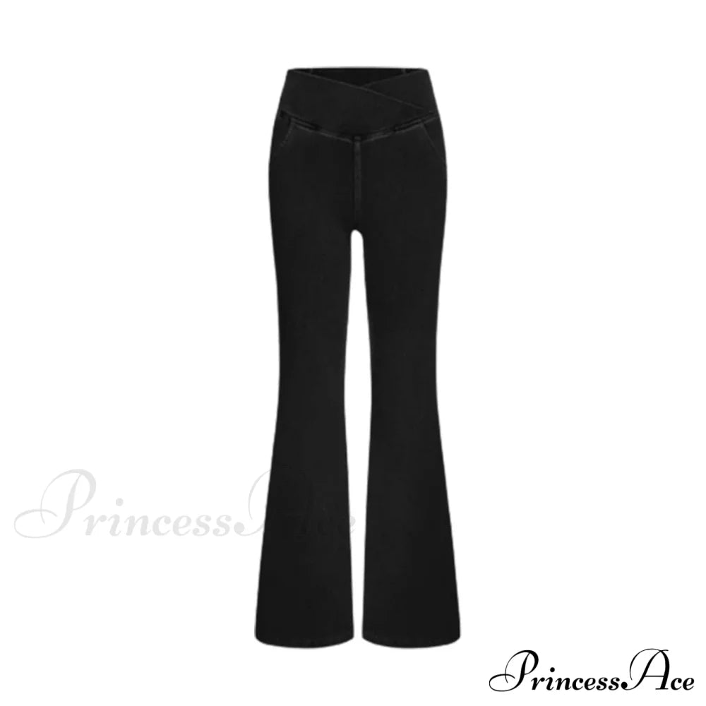 Slim Fit Pants Women On