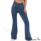 Slim Fit Pants Women On
