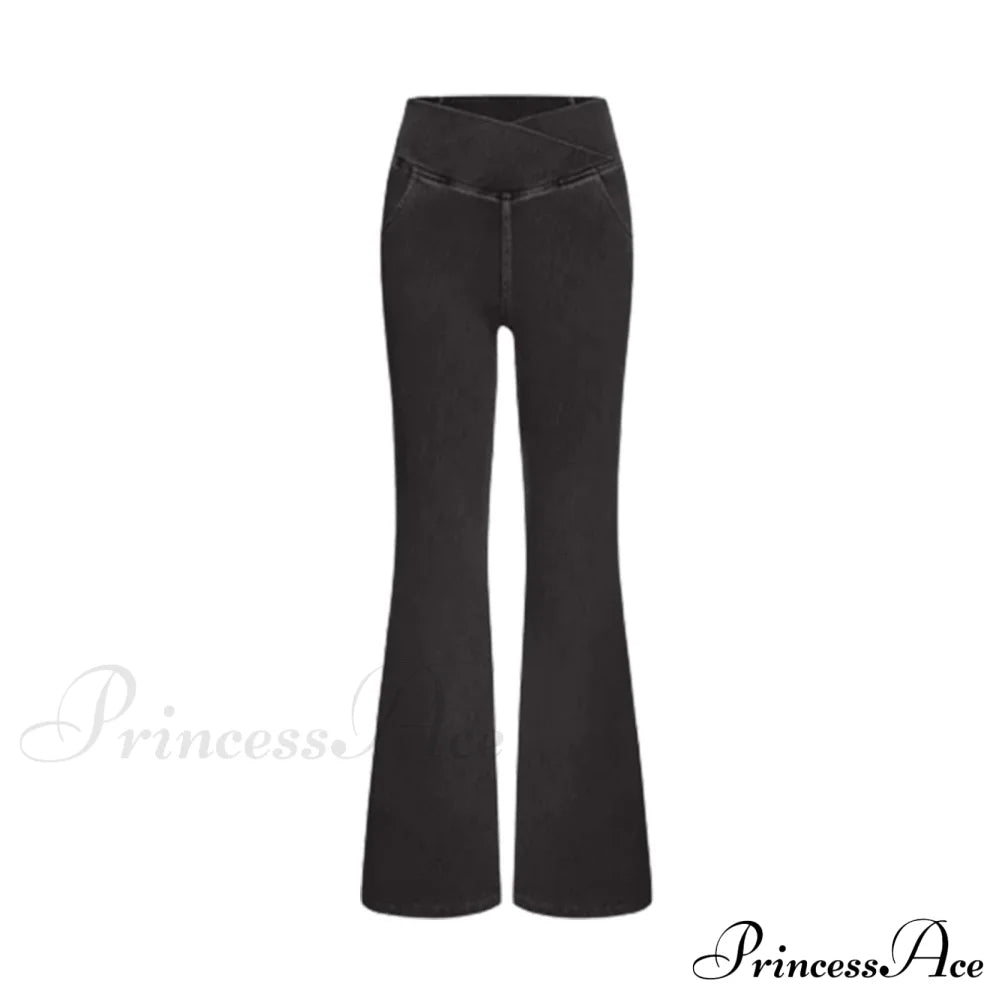 Slim Fit Pants Women On