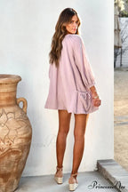 Solid Color Loose Rompers