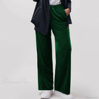 Solid Pocket Stretch Yoga Casual Pants