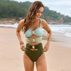 Solid Splicing Buckle One Piece Set