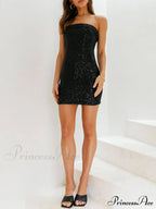 Sprinkle Of Stylish Magic Sequin Dress