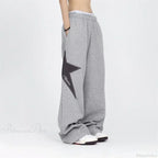 Stars Embroidery Pants