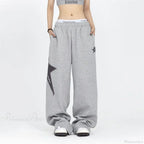 Stars Embroidery Pants