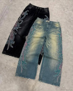 Stonework Medieval Stitched Loose Pant