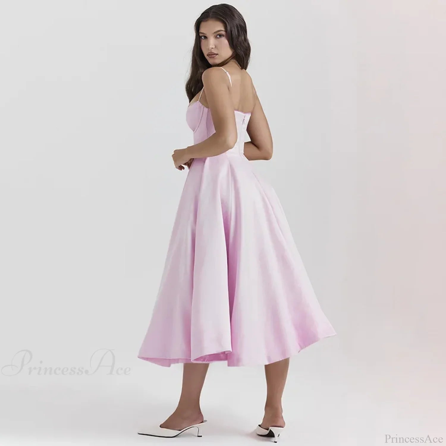 Strapless Elegant A-Line Vacation Dress