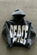 Street Style Alphabet Hoodie
