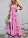 Striped Holiday Dress With Waist Strap