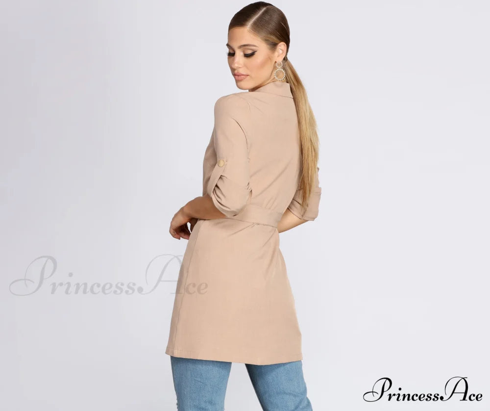 Stylish Trench Coat For Women