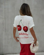 Summer Cherry Graphic T-Shirt