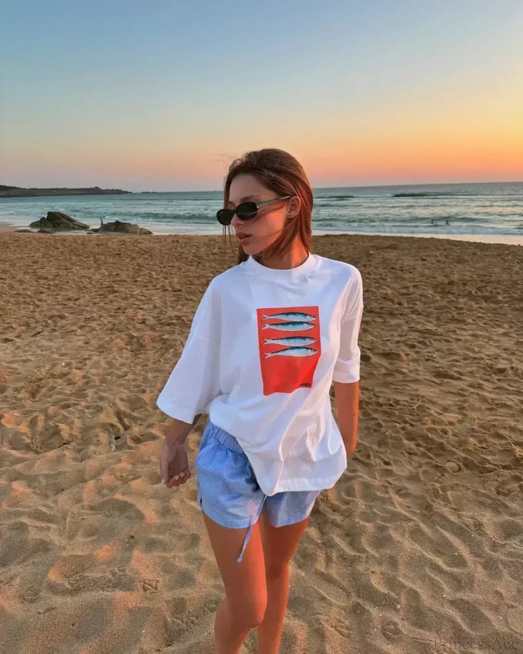 Summer Cherry Graphic T-Shirt