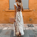 Summer Backless Sleeveless Long Dress