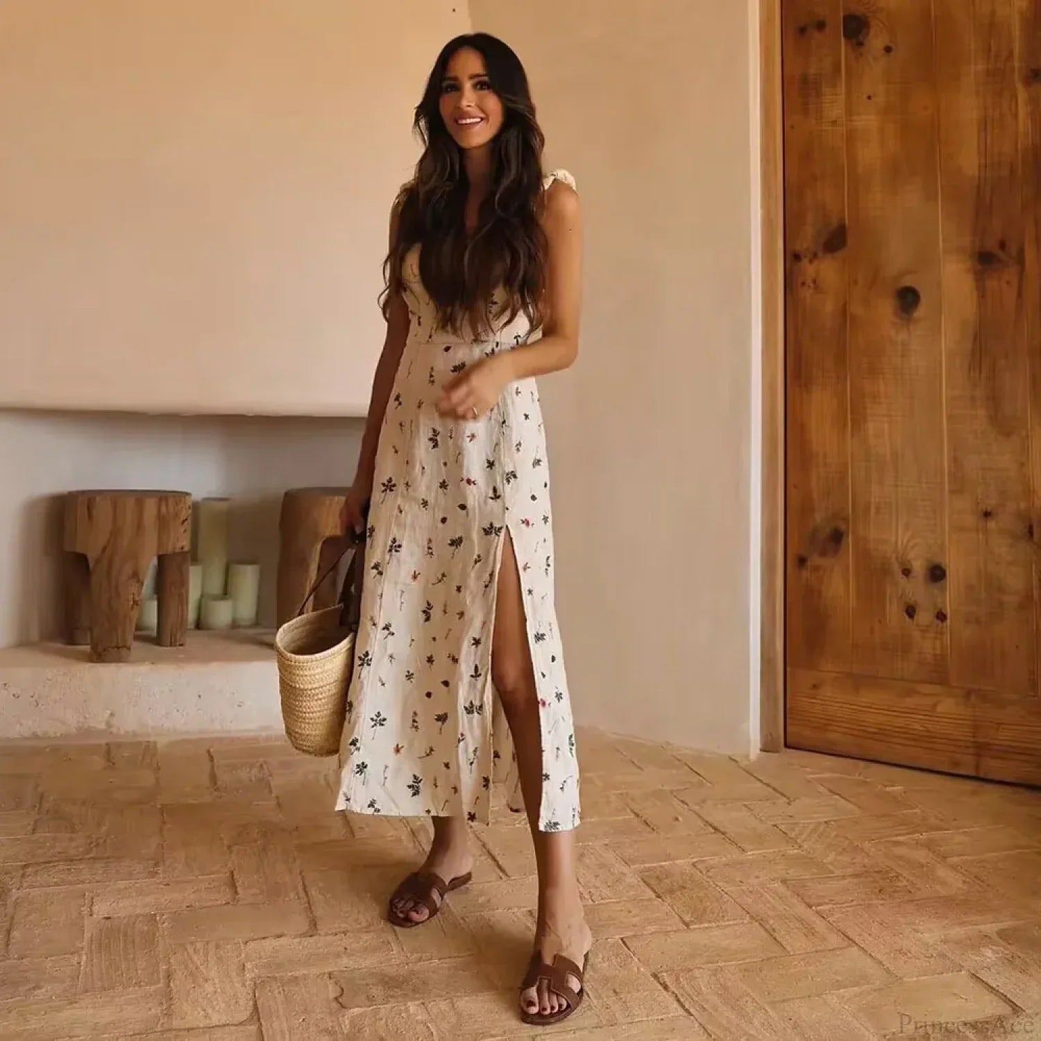 Summer Backless Sleeveless Long Dress