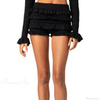 Sweet Knit Layered Casual Short