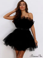 Sweet Mini Party Dress - Pink