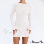 Sydney Formal Sequin Charming Scroll Mini Dress