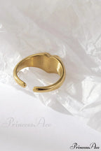 Titanium Steel Romantic Heart Rings
