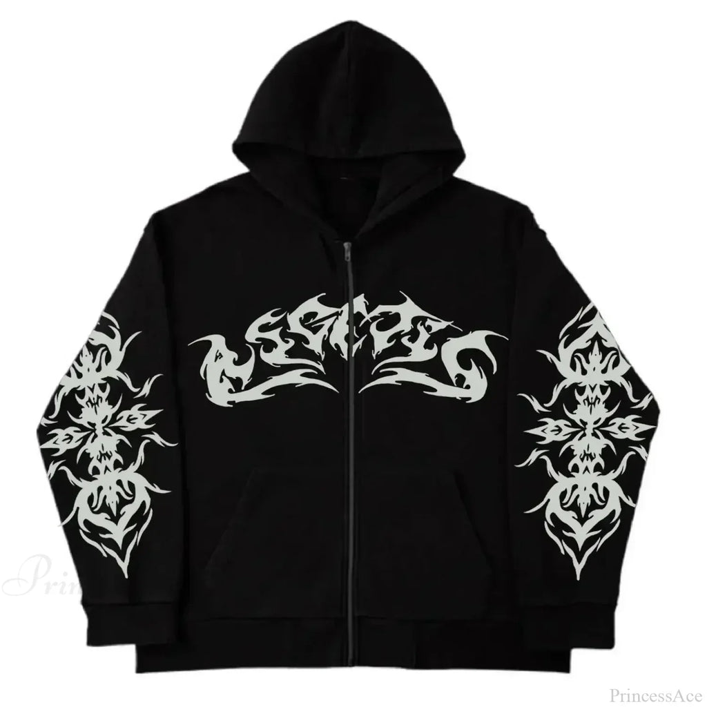 Trendy Brand Printed Hoodie