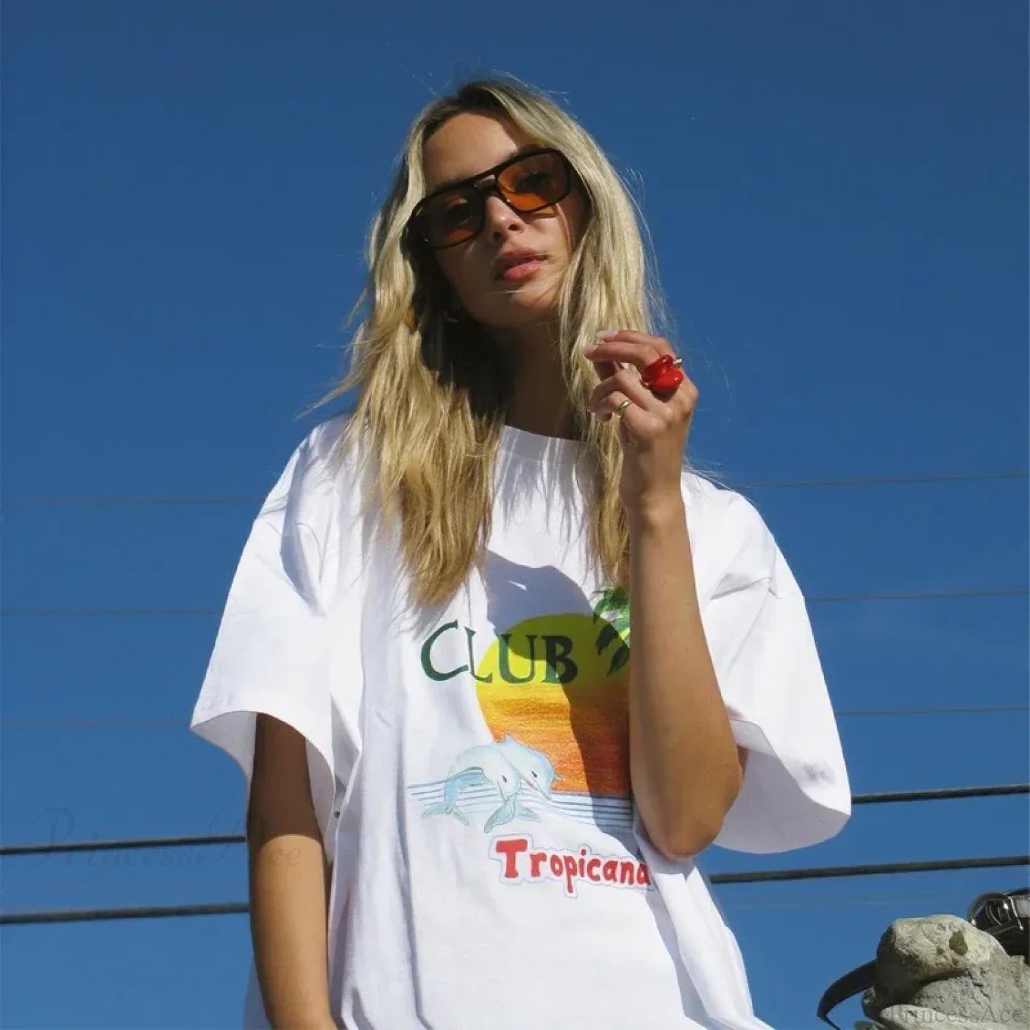 Tropical Beach Summer Vsco T-Shirt