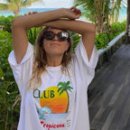 Tropical Beach Summer Vsco T-Shirt