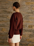 V-Neck Button Slim Fit Cardigan