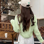 V-Neck Casual Long Sleeve Cardigan