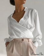 V-Neck Shirt - Tiara