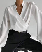 V-Neck Shirt - Tiara