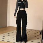 Vintage American Cargo High Waist Pants