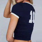 Vintage Crop Top T-Shirt