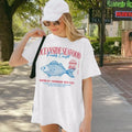 Vintage Seafood Grunge Aesthetic T-Shirt