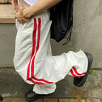 Vintage Striped Oversize Baggy Jogging Pant