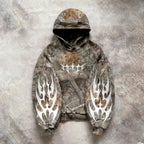Vintage Wash Zip Up Hoodie