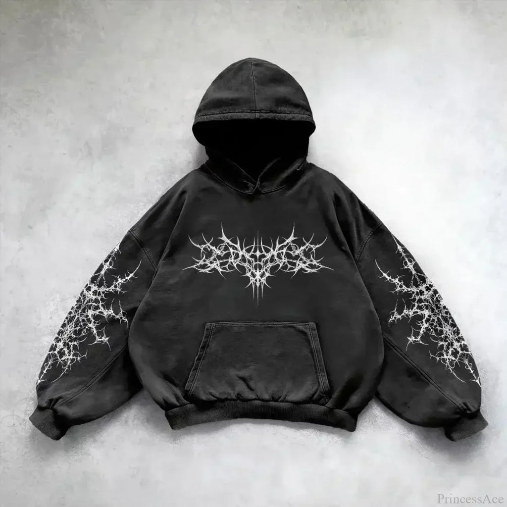 Washed Vintage Fleece Hoodie