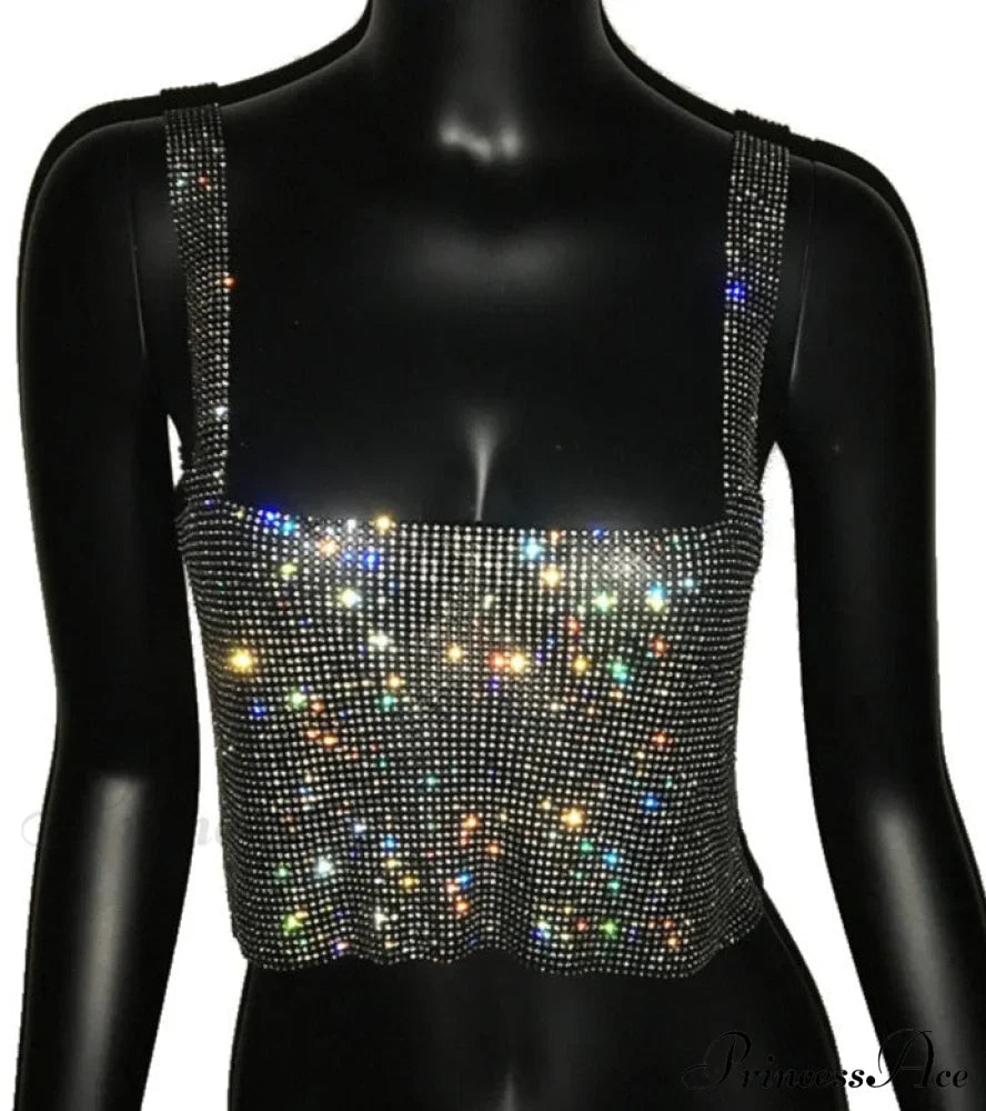 Wendy Top With Rhinestones