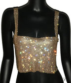 Wendy Top With Rhinestones