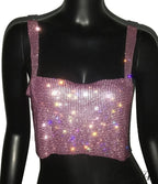 Wendy Top With Rhinestones