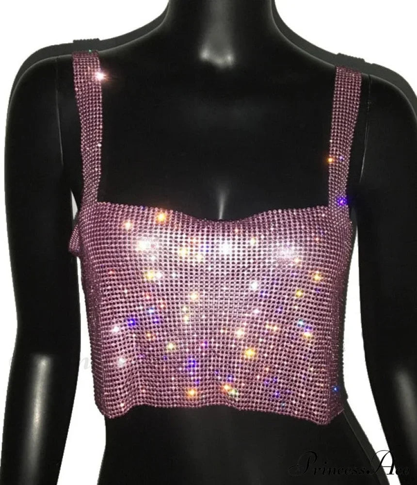 Wendy Top With Rhinestones