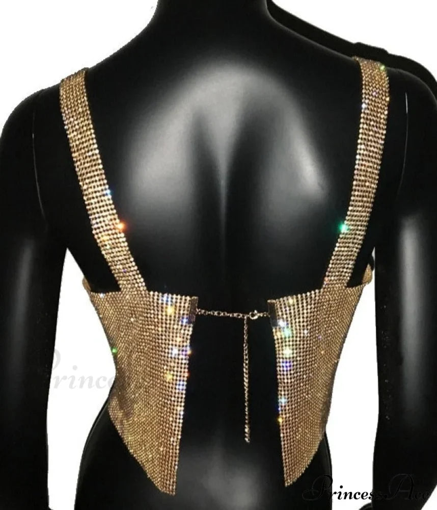 Wendy Top With Rhinestones