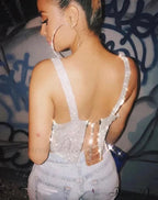 Wendy Top With Rhinestones