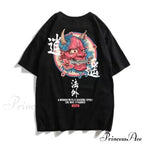 White Cartoon Kawaii Tops Tee