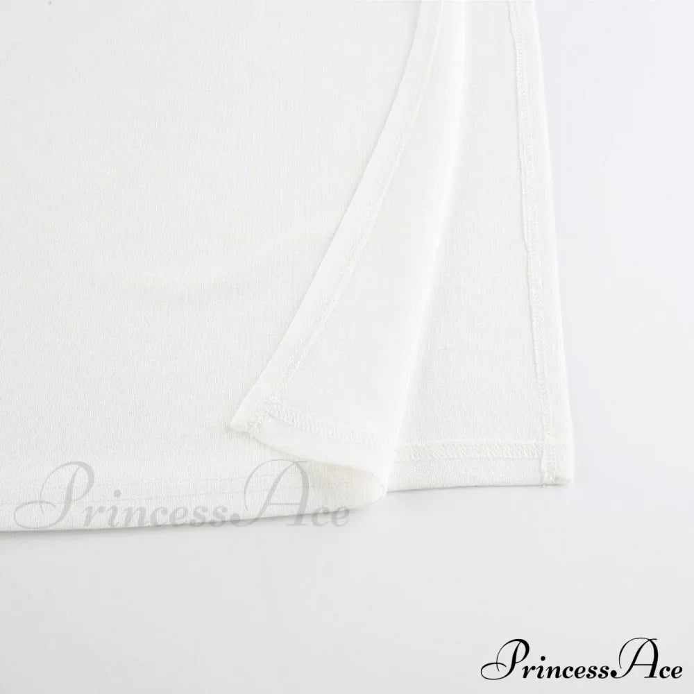 White Shoulder Parties - Women For Split Gown One And Full-Length Warm-Season Elegant Long Beachwear
